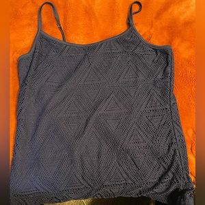 Navy blue tank top